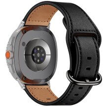 Ремінець KALEBOL Classic Strap для Samsung Galaxy Watch 8 (40/44mm) / 8 Classic - Black: фото 1 з 7