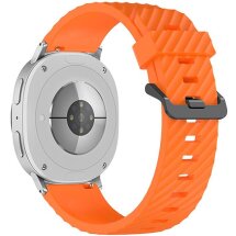 Ремешок KALEBOL Tire Pattern для Samsung Galaxy Watch 8 (40/44mm) / 8 Classic - Orange: фото 1 из 5