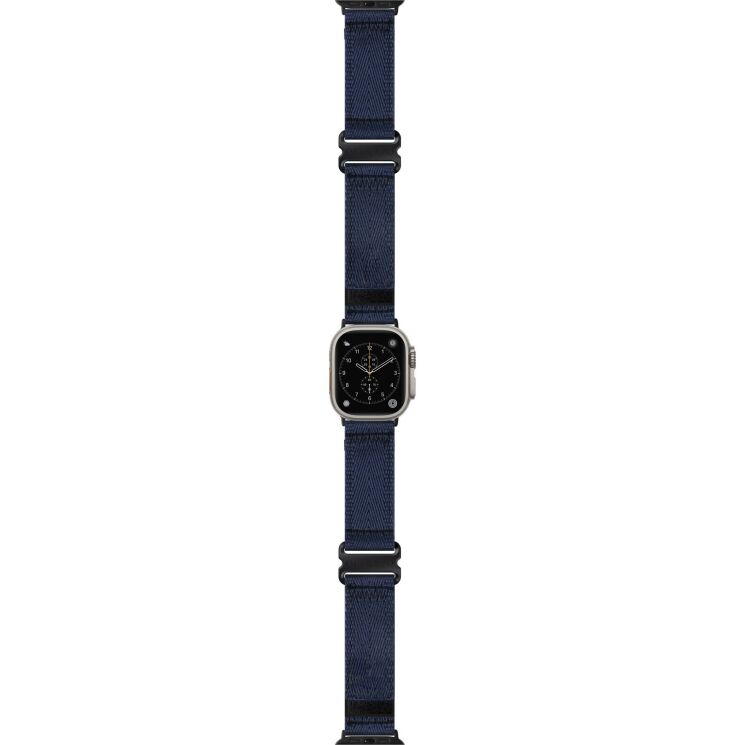 Ремінець Laut CHAMPS SPORT для Apple Watch 46 / 45 / 44 / SE 44 / 42 (Series 1-3) / Ultra / Ultra 2 - Blue: фото 2 з 7