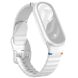 Ремешок Reframe Wavy Pattern для Xiaomi Mi Smart Band 8 / 9 / 10 - White (326051W). Фото 1 из 12
