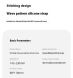 Ремешок Reframe Wavy Pattern для Xiaomi Mi Smart Band 8 / 9 / 10 - Black (326051B). Фото 5 из 12
