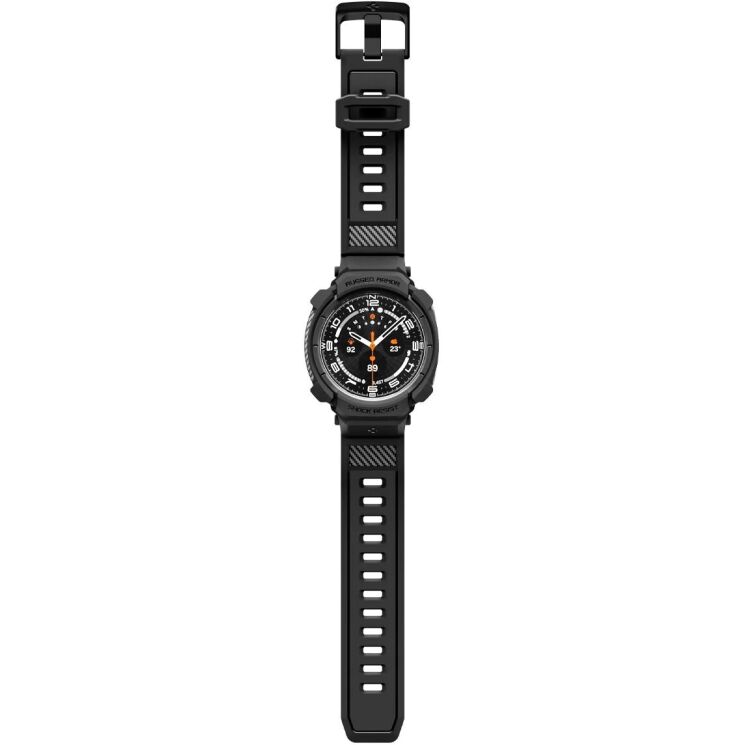 Ремешок Spigen Rugged Armor Pro для Samsung Galaxy Watch Ultra 2 (ACS11612) - Black: фото 5 из 12