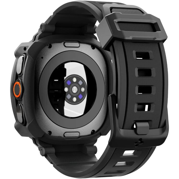 Ремешок Spigen Rugged Armor Pro для Samsung Galaxy Watch Ultra 2 (ACS11612) - Black: фото 2 из 12