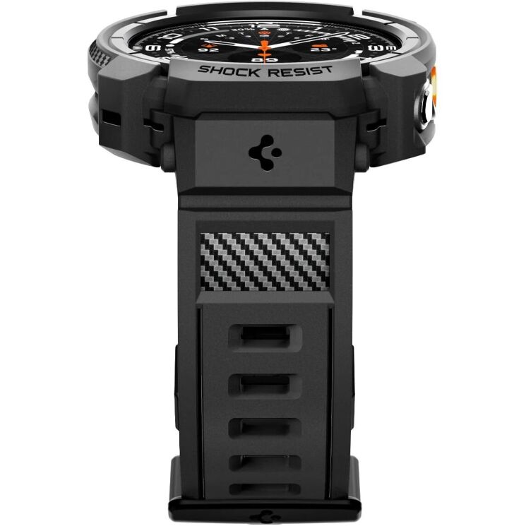 Ремешок Spigen Rugged Armor Pro для Samsung Galaxy Watch Ultra 2 (ACS11612) - Black: фото 4 из 12