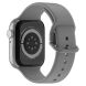 Ремінець UniCase Silicone Band для Apple Watch 42 (Series 10) / 41 / 40 / SE 40 / 38 - Light Grey (251857LH). Фото 1 з 7