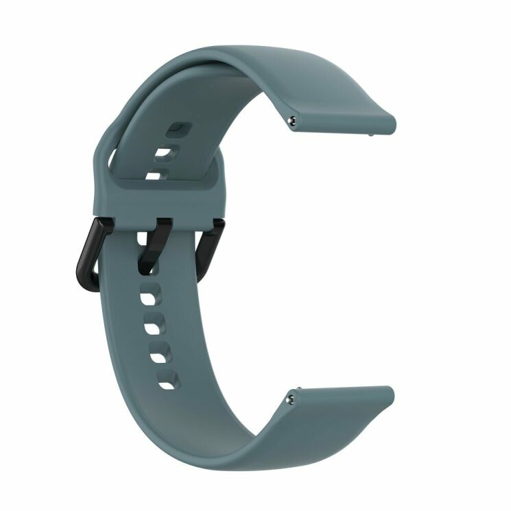 Ремешок UniCase Silicone Strap для Samsung Watch Active / Active 2 40mm / Active 2 44mm - Grey: фото 2 из 3