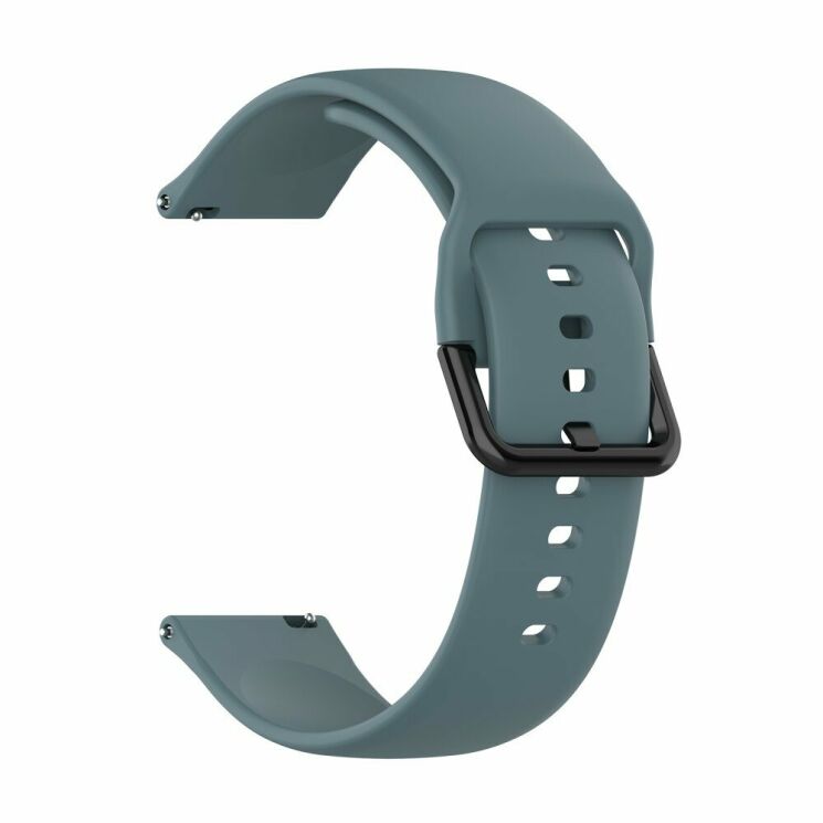 Ремешок UniCase Silicone Strap для Samsung Watch Active / Active 2 40mm / Active 2 44mm - Grey: фото 3 из 3