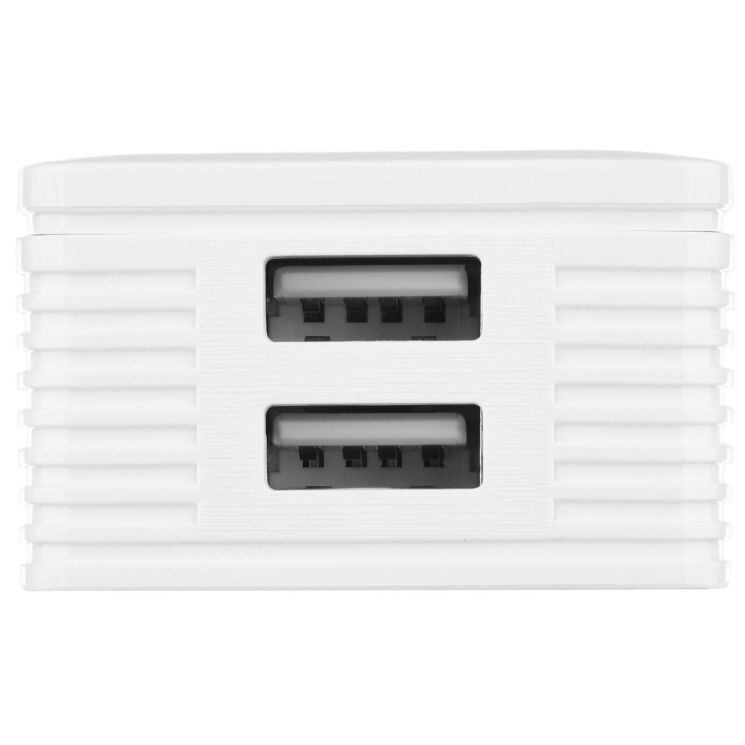 Сетевое зарядное устройство 2Е Wall Charger 12W (2USB, 2.1A) + кабель USB to Type-C (2E-WC1USB2.1A-CC) - White: фото 3 из 7