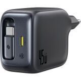 Сетевое зарядное устройство Baseus EnerCore CJ11 2C (45W) + кабель Type-C (E0120G00) - Black: фото 1 из 18