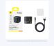 Сетевое зарядное устройство Baseus Super GaN Desktop 100W (2Type-C+USB) + кабель Type-C (P10164001123-00) - Black (960240B). Фото 25 из 28