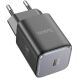 Сетевое зарядное устройство Hoco N43 Vista (30W) - Black (960139B). Фото 1 из 5