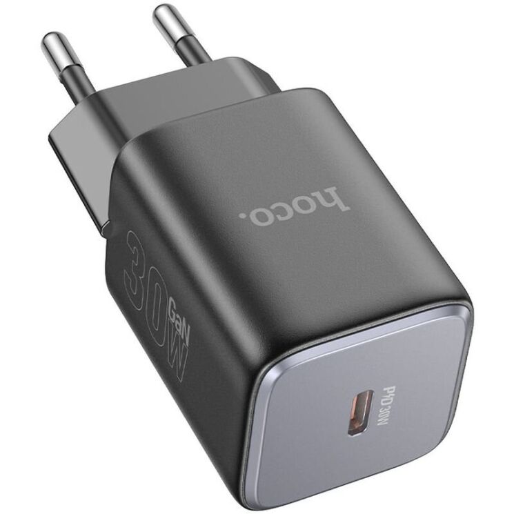 Сетевое зарядное устройство Hoco N43 Vista (30W) - Black: фото 1 из 5