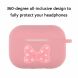 Силіконовий чохол Deexe 3D Cartoon для Apple AirPods Pro - Pink Bowknot (263214D). Фото 2 з 8