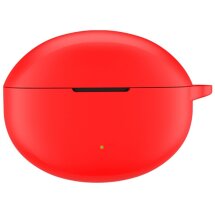 Силиконовый чехол Deexe Silicone Case (FH) для OPPO Enco Air 4 Pro - Red: фото 1 из 3