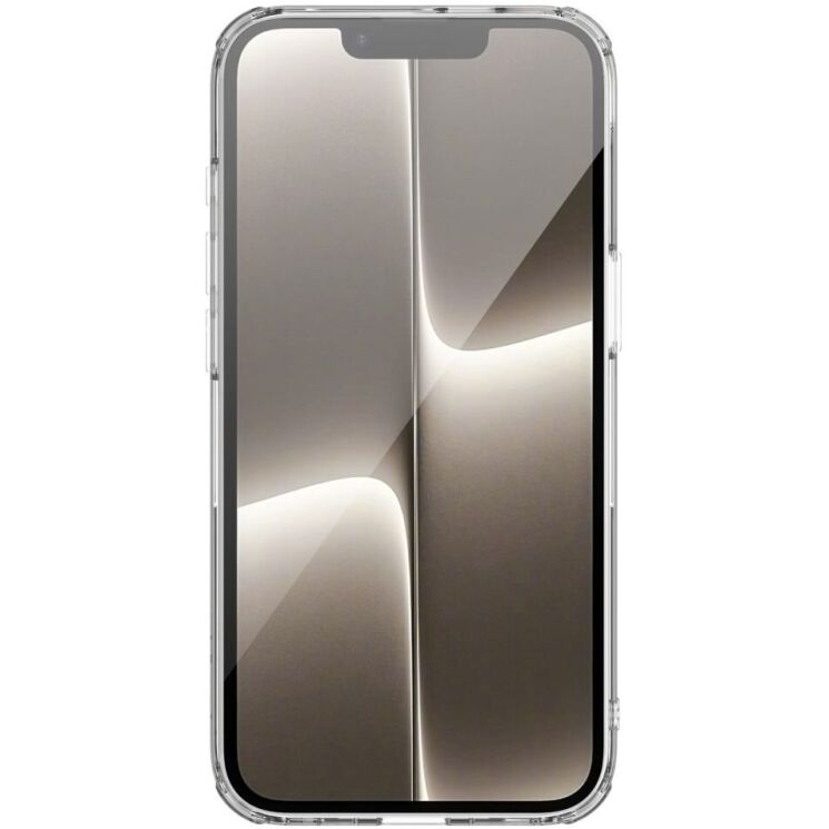 Силиконовый чехол NILLKIN Nature TPU Pro Magnetic для Apple iPhone 16e - Transparent: фото 4 из 11