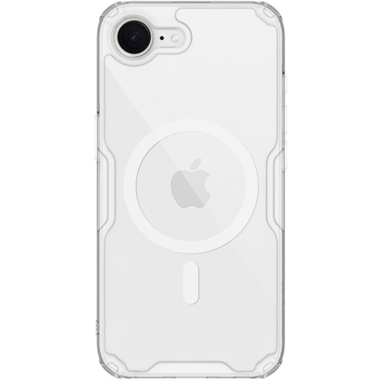 Силиконовый чехол NILLKIN Nature TPU Pro Magnetic для Apple iPhone 16e - Transparent: фото 1 из 11