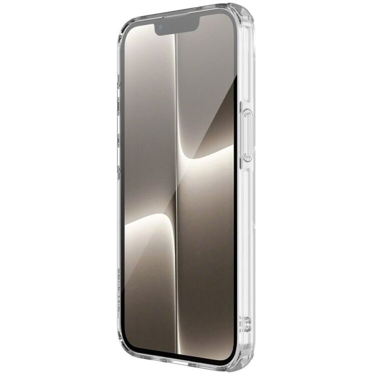 Силиконовый чехол NILLKIN Nature TPU Pro Magnetic для Apple iPhone 16e - Transparent: фото 5 из 11