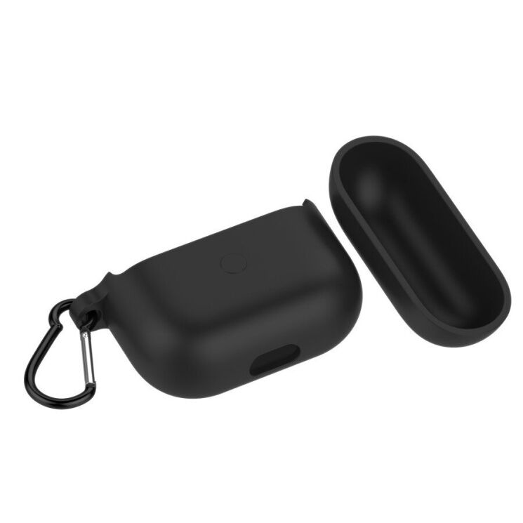 Силиконовый чехол UniCase Protective Case для AirPods 3 - Black: фото 3 из 9