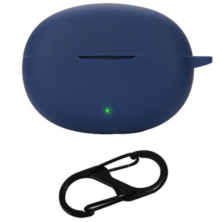 Силиконовый чехол UniCase Protective Color для Realme Buds Air 6 - Dark Blue: фото 1 из 3