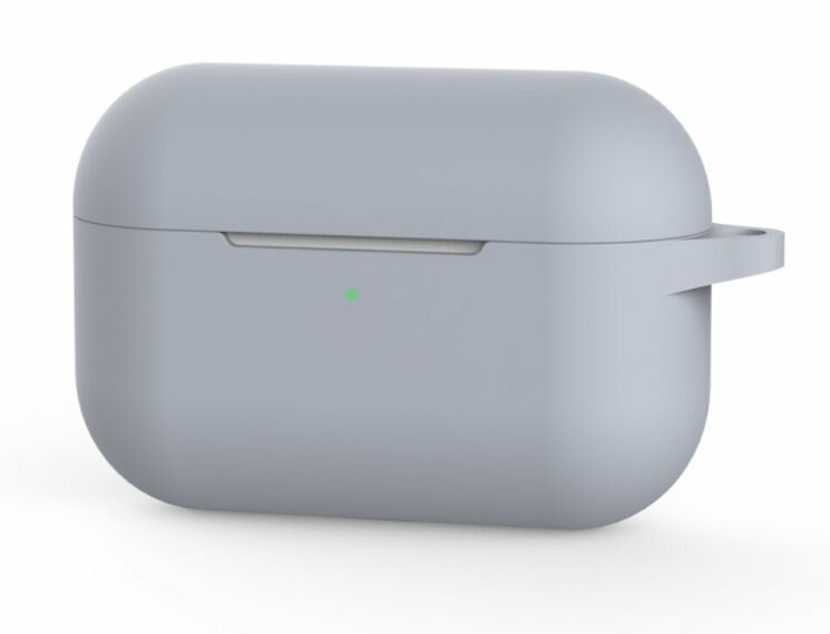 Силиконовый чехол UniCover Protective Cover для Apple AirPods Pro - Grey: фото 2 из 2