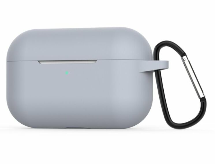 Силиконовый чехол UniCover Protective Cover для Apple AirPods Pro - Grey: фото 1 из 2