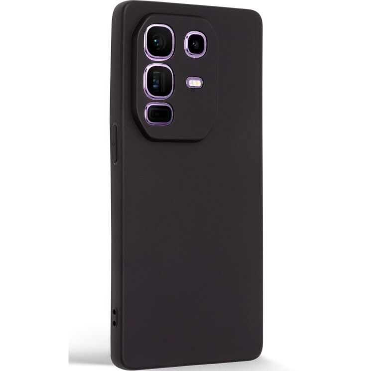 Силиконовый (TPU) чехол ArmorStandart Matte Slim Fit для Infinix Note 50 Pro Plus - Black (383613B) Силиконовый (TPU) чехол ArmorStandart Matte Slim Fit для Infinix Note 50 Pro Plus - Black: фото 2 из 5