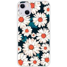 Силіконовий (TPU) чохол Deexe Life Style для Apple iPhone 13 mini - Chrysanthemum: фото 1 з 5