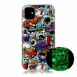 Силиконовый (TPU) чехол Deexe LumiCase для Apple iPhone 11 - Cartoon Luminous TPU (269114J)