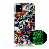 Силіконовий (TPU) чохол Deexe LumiCase для Apple iPhone 11 - Cartoon Luminous TPU (269114J)