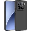 Силиконовый (TPU) чехол Deexe Matte Case для Xiaomi 15 Pro - Black (371108B)