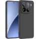Силиконовый (TPU) чехол Deexe Matte Case для Xiaomi 15 Pro - Black (371108B). Фото 1 из 5