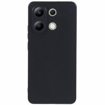 Силиконовый (TPU) чехол Deexe Matte Case для Xiaomi Redmi Note 13 - Black: фото 1 из 6