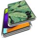 Силиконовый (TPU) чехол Deexe Pretty Glossy для Samsung Galaxy A25 (A256) - Green Leaves (344933J). Фото 2 из 3