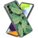 Силиконовый (TPU) чехол Deexe Pretty Glossy для Samsung Galaxy A25 (A256) - Green Leaves (344933J). Фото 1 из 3