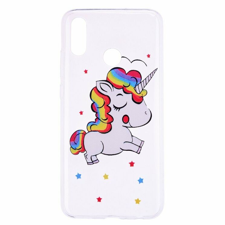 Силиконовый (TPU) чехол Deexe Pretty Glossy для Samsung Galaxy M20 (M205) - Unicorn: фото 2 из 5