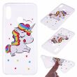 Силиконовый (TPU) чехол Deexe Pretty Glossy для Samsung Galaxy M20 (M205) - Unicorn (245231G)