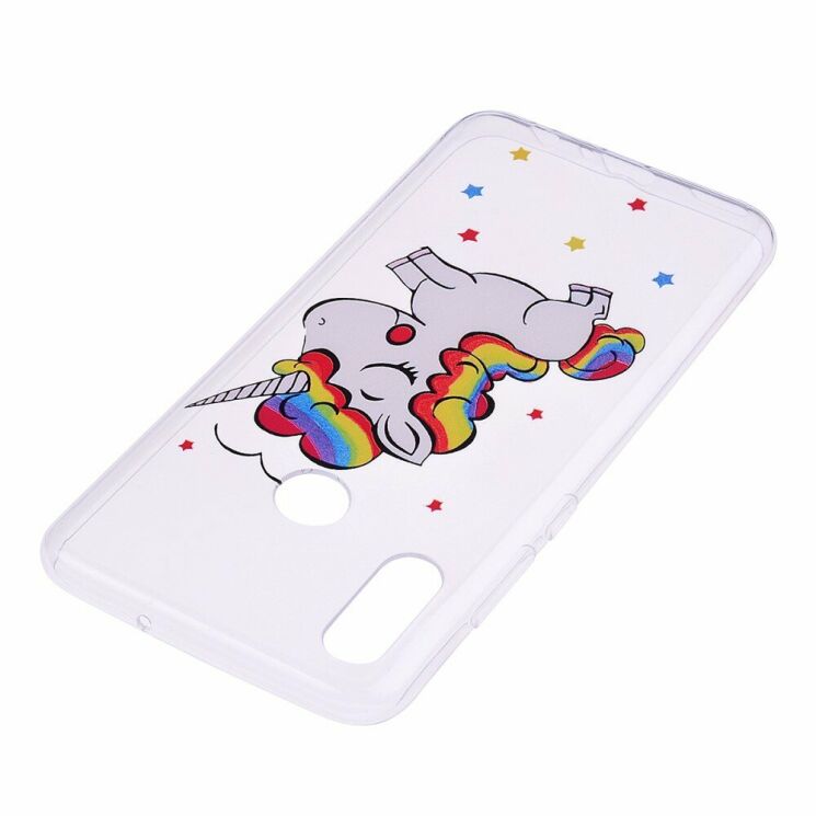 Силиконовый (TPU) чехол Deexe Pretty Glossy для Samsung Galaxy M20 (M205) - Unicorn: фото 4 из 5