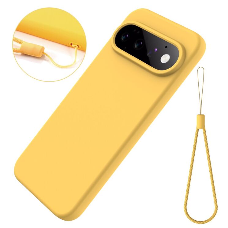 Силіконовий (TPU) чохол Deexe Silicone Case для Google Pixel 11 Pro - Black: фото 8 з 9