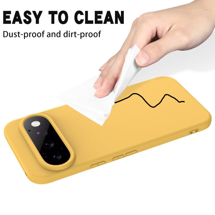 Силіконовий (TPU) чохол Deexe Silicone Case для Google Pixel 11 Pro - Black: фото 9 з 9