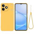 Силіконовий (TPU) чохол Deexe Silicone Case для Realme Note 80 - Yellow (412404Y)