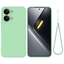 Силіконовий (TPU) чохол Deexe Silicone Case для Xiaomi Poco X8 Pro - Green: фото 1 з 9