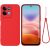 Силіконовий (TPU) чохол Deexe Silicone Case для Xiaomi Redmi 17 - Red: фото 1 з 9