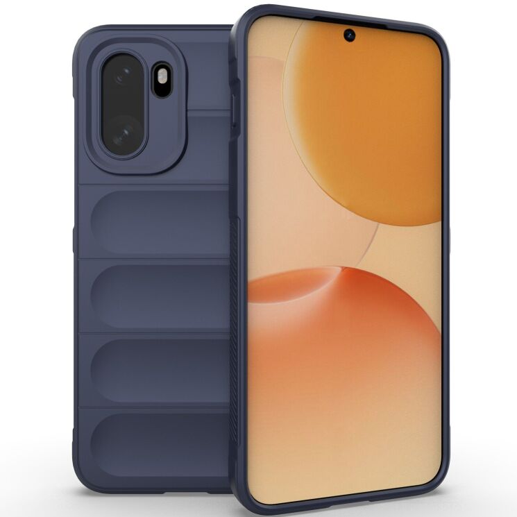 Силиконовый (TPU) чехол Deexe Terra Case для OnePlus 15R / Ace 6T - Dark Blue: фото 1 из 4