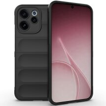 Силиконовый (TPU) чехол Deexe Terra Case для OPPO Reno 15 F - Black: фото 1 из 5