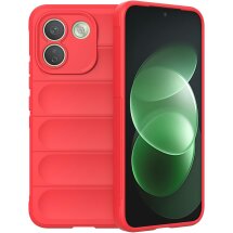 Силиконовый (TPU) чехол Deexe Terra Case для Xiaomi Redmi Note 17 Pro Max - Red: фото 1 из 4