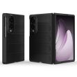 Силиконовый (TPU) чехол Deexe Terra Case (FF) для Samsung Galaxy Fold 8 - Black (424508B)