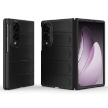 Силиконовый (TPU) чехол Deexe Terra Case (FF) для Samsung Galaxy Fold 8 - Black: фото 1 из 9