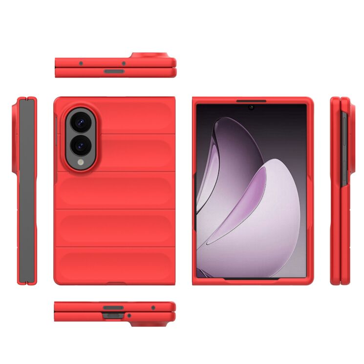 Силиконовый (TPU) чехол Deexe Terra Case (FF) для Samsung Galaxy Fold 8 - Light Purple: фото 6 из 6