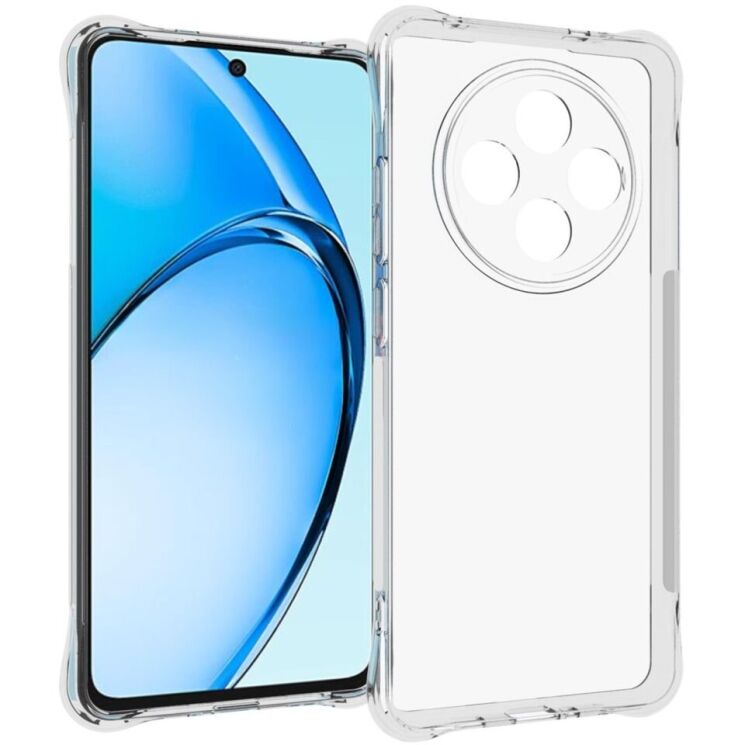 Силиконовый (TPU) чехол Deexe UltraThin для OPPO Reno 12 F/FS - Transparent: фото 1 из 5