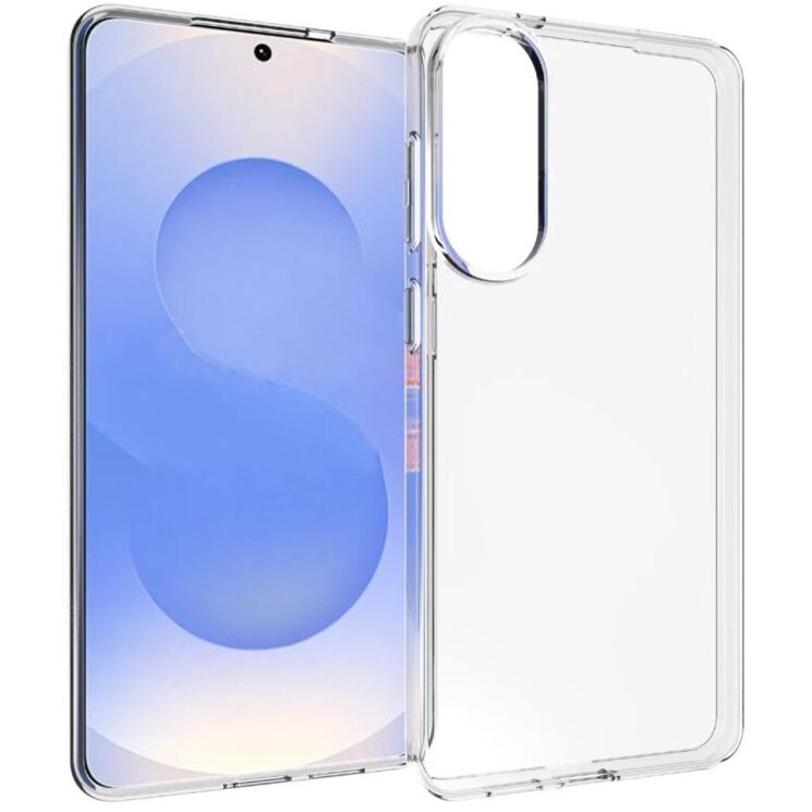 Силиконовый (TPU) чехол Deexe UltraThin для Samsung Galaxy S25 Edge (S937) - Transparent: фото 1 из 5